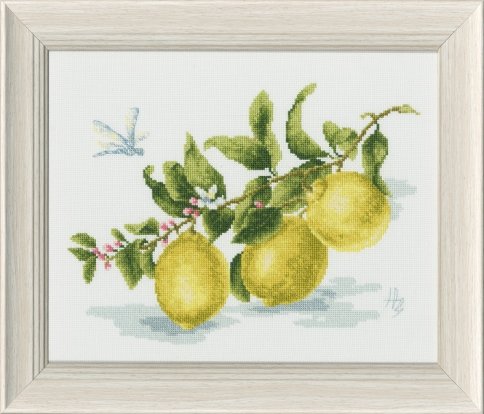 Веточка лимона, набор для вышивания