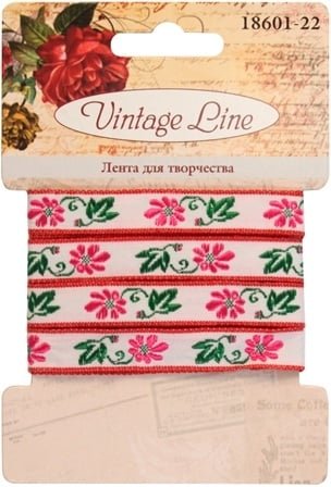 Лента декоративная, Vintage Line 18601-22