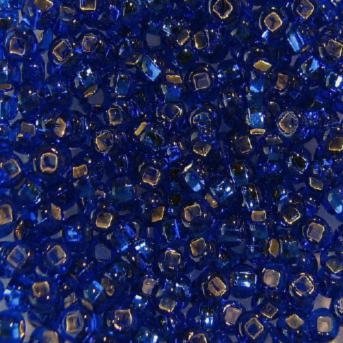 Бисер Preciosa Rocaille, размер 10/0, с цветным центром, цвет 67300, синий, 50гр