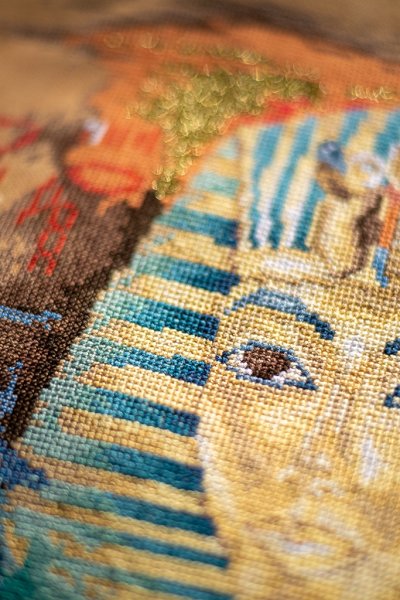 Тутанхамон, набор для вышивания