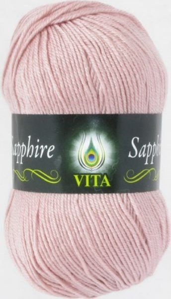 Пряжа Vita Sapphire, 45% шерсть, 55% акрил